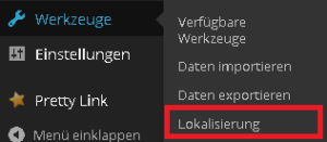Wordpress Theme lokalisieren und übersetzen